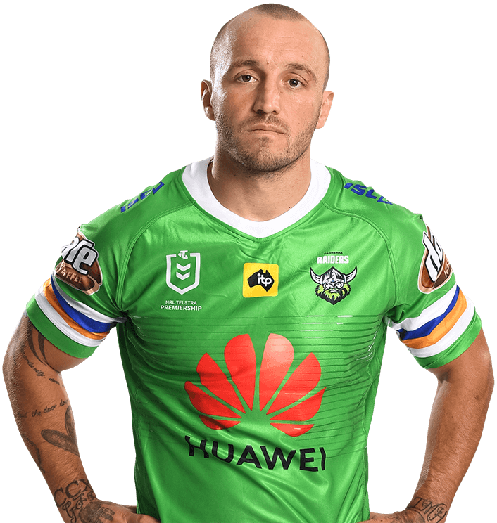 9. Josh Hodgson Canberra Raiders - Lot 1250012